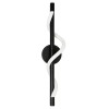 MELECA black LP-2345/1W BK Light Prestige