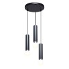 MACERA black III PND-33849-3R-BK Italux