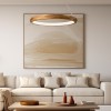 ANGULAR QN-ANGULAR-RING-LED-80-TEAK