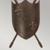 CRUSADER burnished bronze CRUSADER-W-L Elstead Lighting