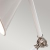 PROVENCE white and polished nickel PV-ELEMENT-WPN Elstead Lighting