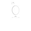 ARIA LED XL black 11572 Nowodvorski Lighting