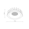 NEXUS CCT black 18W 18133 TK Lighting