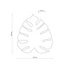 MONSTERA black 4666 TK Lighting