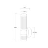 AMBIENTE CCT chrome LP-1510/1W CH Light Prestige