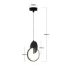 CIRCLO LED CCT black LP-1311/1P BK