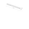 UT-LVM MINI LINE LED 12W black 3000K 11307 Nowodvorski Lighting