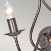 WINDEMERE rust and gold WM2 Elstead Lighting