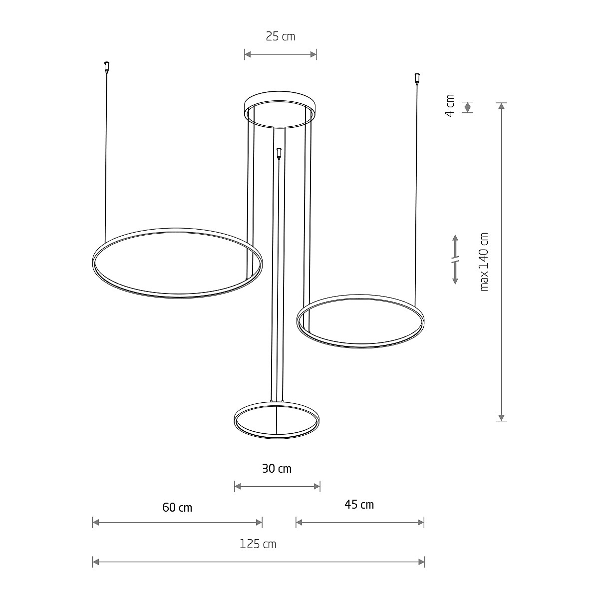 CIRCOLO LED white 3000K 11602 Nowodvorski Lighting