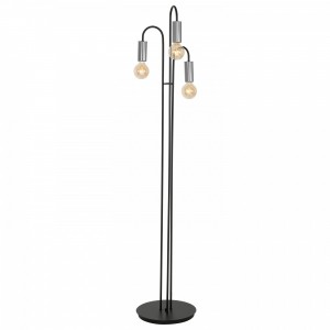 LOPPE black-chrome podłogowa 0603 Luminex