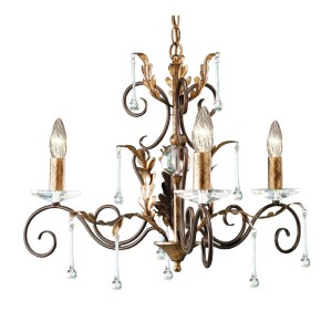 AMARILLI bronze and gold AML3-BRONZE Elstead Lighting