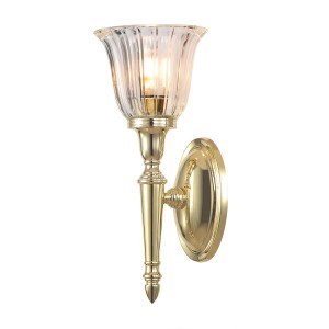 DRYDEN LED polished brass BATH-DRYDEN1-PB Elstead Lighting