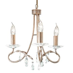 CHRISTINA silver and gold CRT3-SILVER-GOLD Elstead Lighting