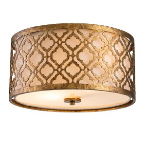 ARABELLA distressed gold GN-ARABELLA-F Elstead Lighting