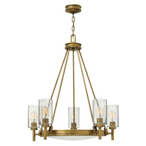 COLLIER heritage brass HK-COLLIER5 Hinkley Lighting