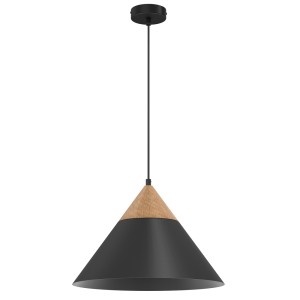 SINGLE black-natural wood 449 Luminex