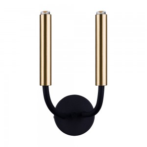 STALACTITE black-brass kinkiet 9055 Nowodvorski Lighting