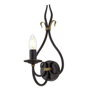 WINDEMERE rust and gold WM1 Elstead Lighting