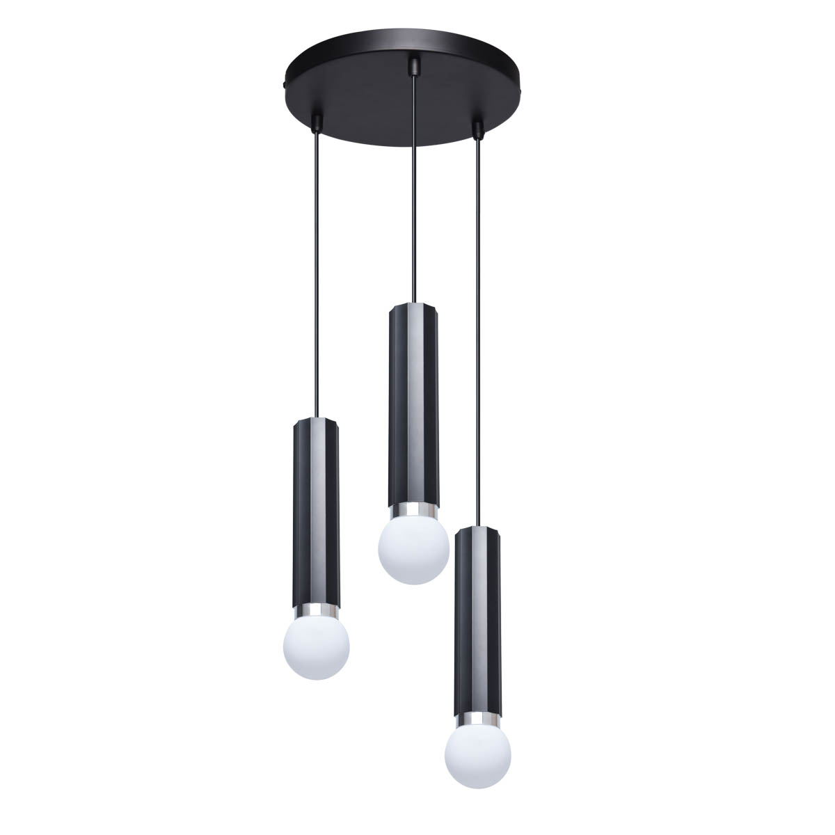 MACERA black III PND-33849-3R-BK Italux