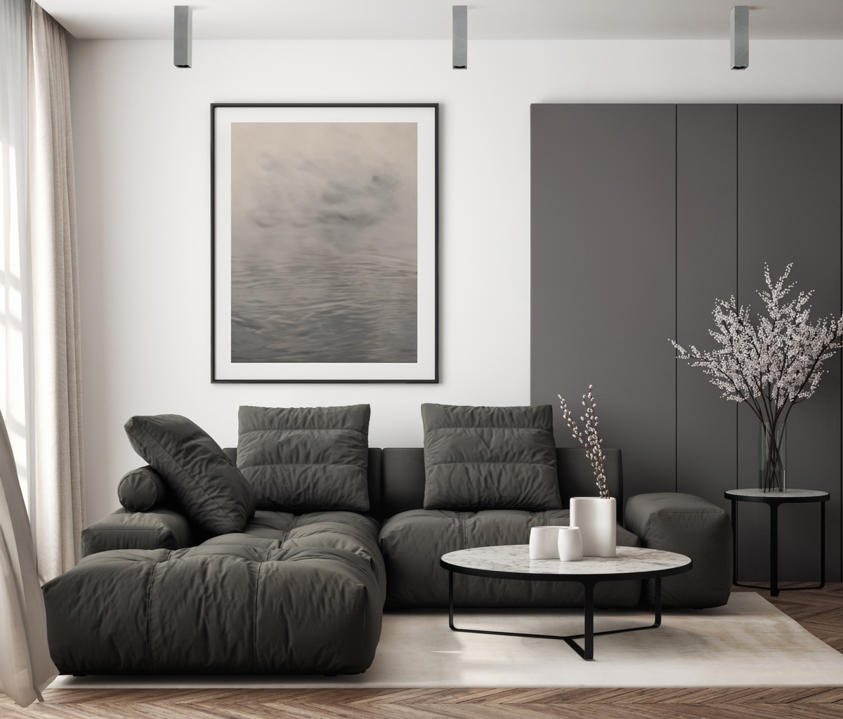 ANDER silver L CLN-28394-L-ALU Italux