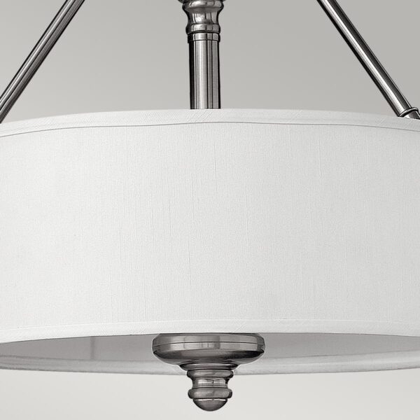 SUSSEX brushed nickel HK-SUSSEX-SF Hinkley Lighting