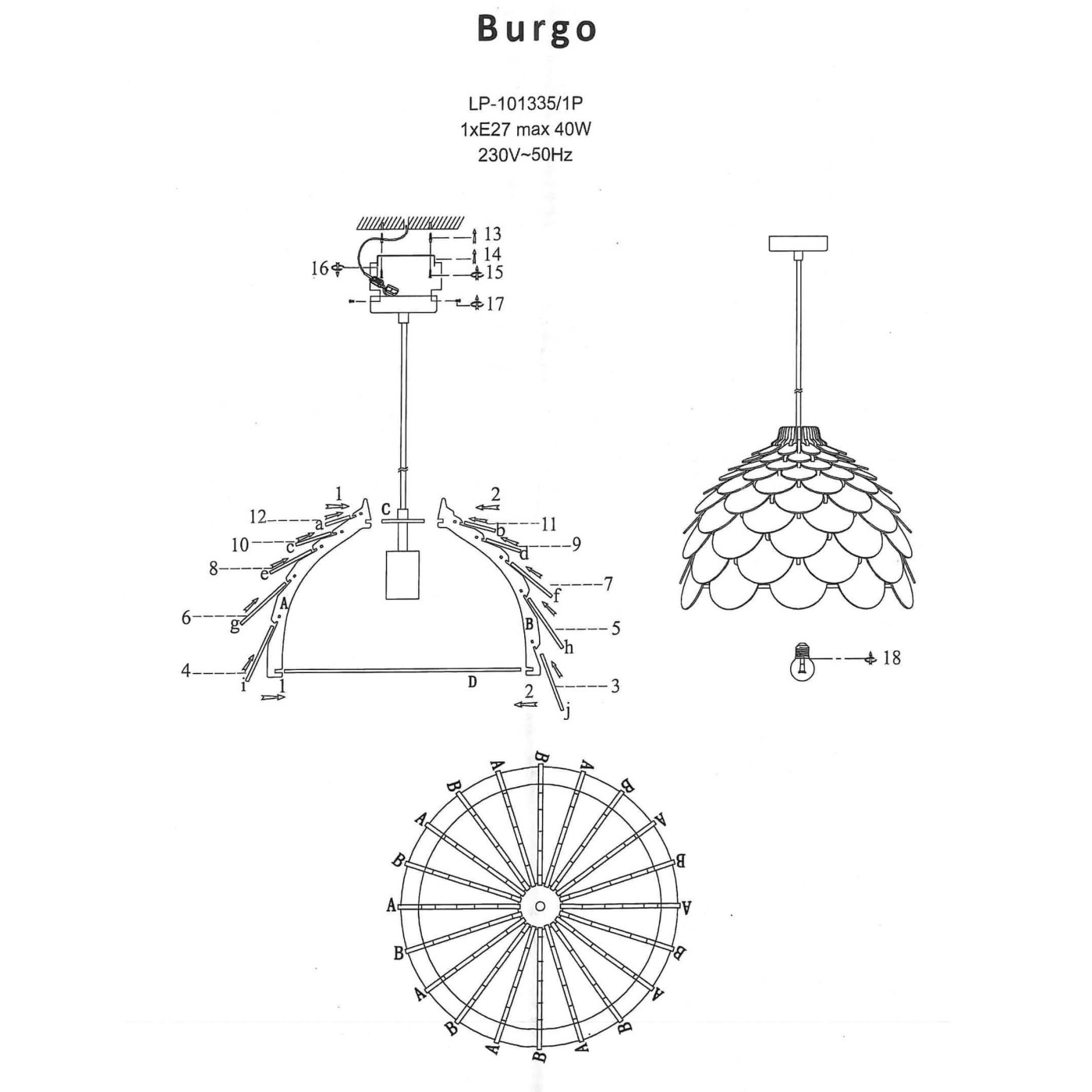 BURGO S LP-101335/1P S
