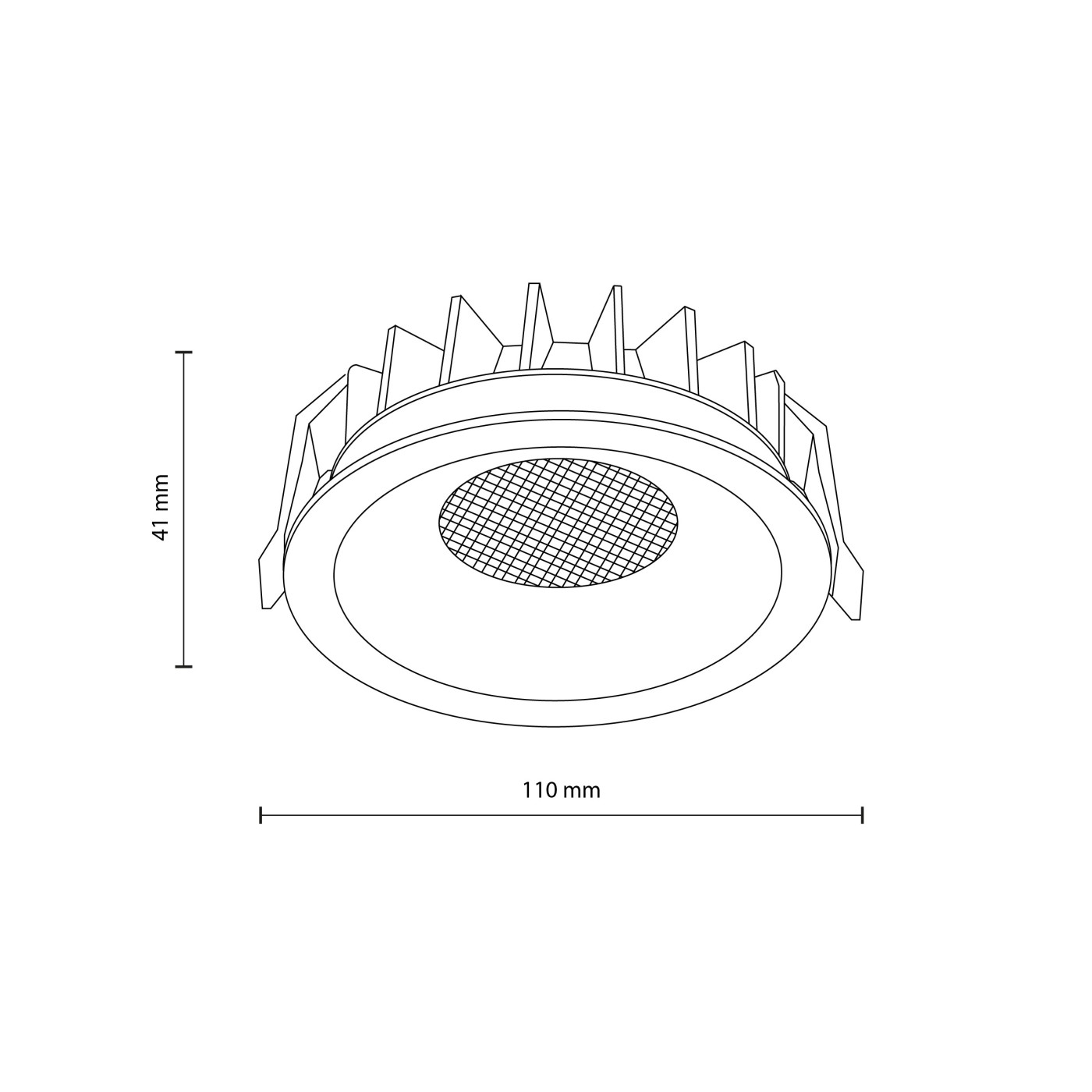 NEXUS CCT black 18W 18133 TK Lighting