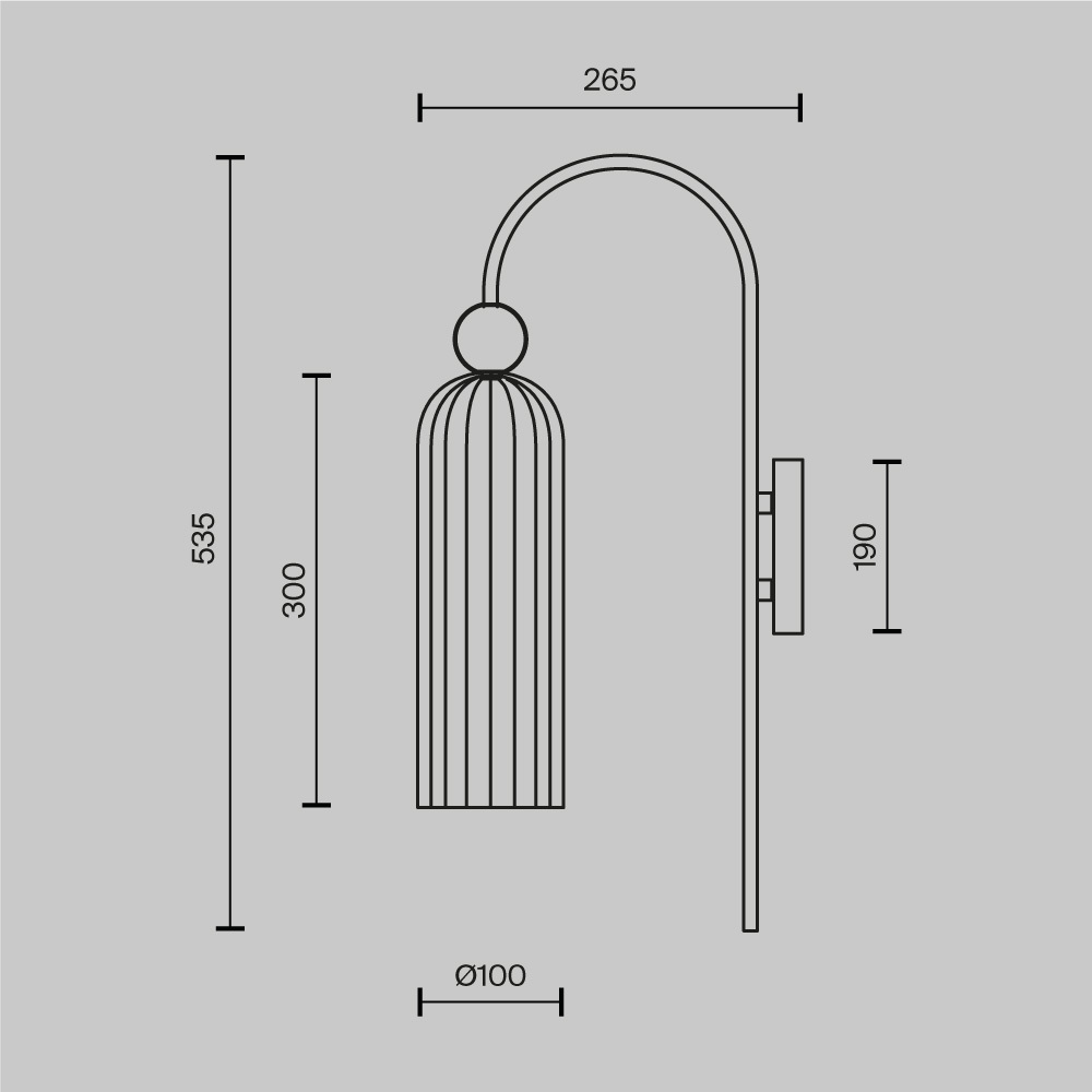 ANTIC MOD302WL-01CG Maytoni