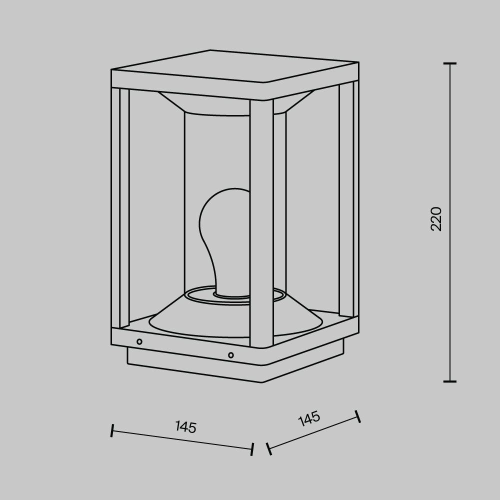 CELL O452FL-01GF Maytoni