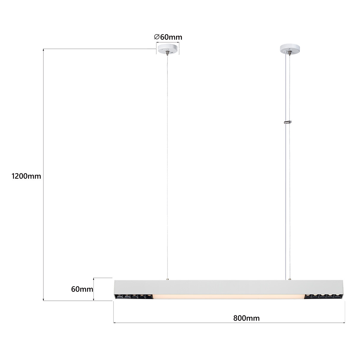 CALI LED CCT M LP-1301/1P M WH Smart