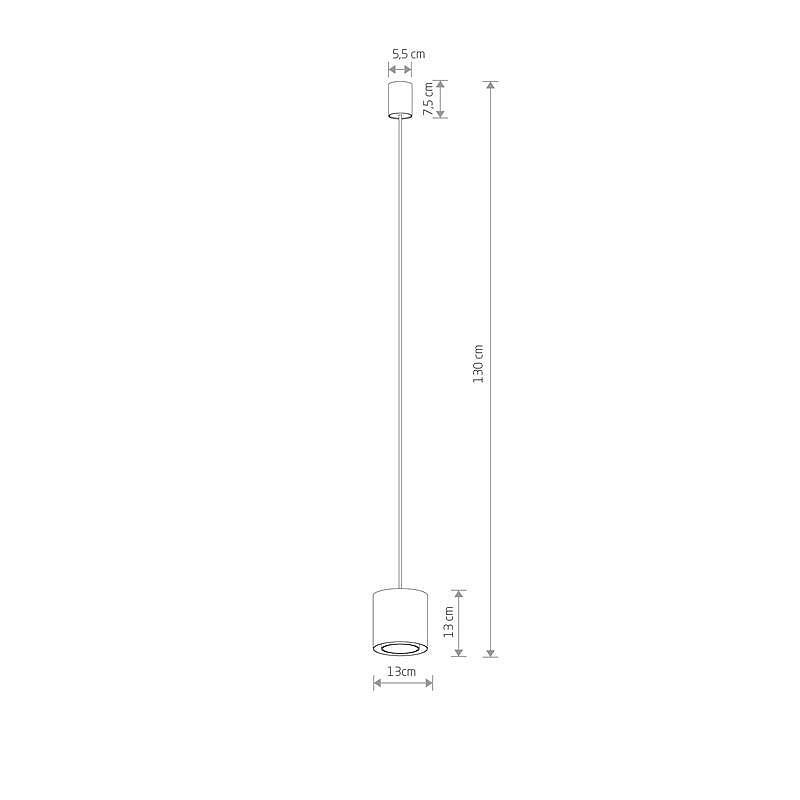 POINT DUO silk grey 11513 Nowodvorski Lighting