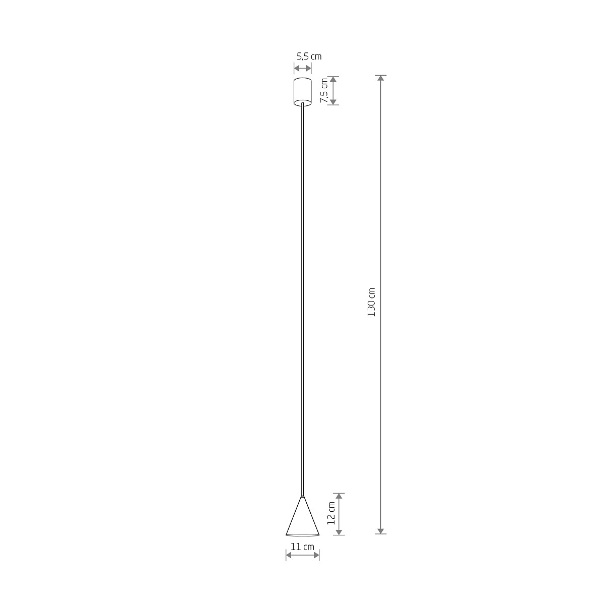 ZENITH XS teracotta 11456 Nowodvorski Lighting