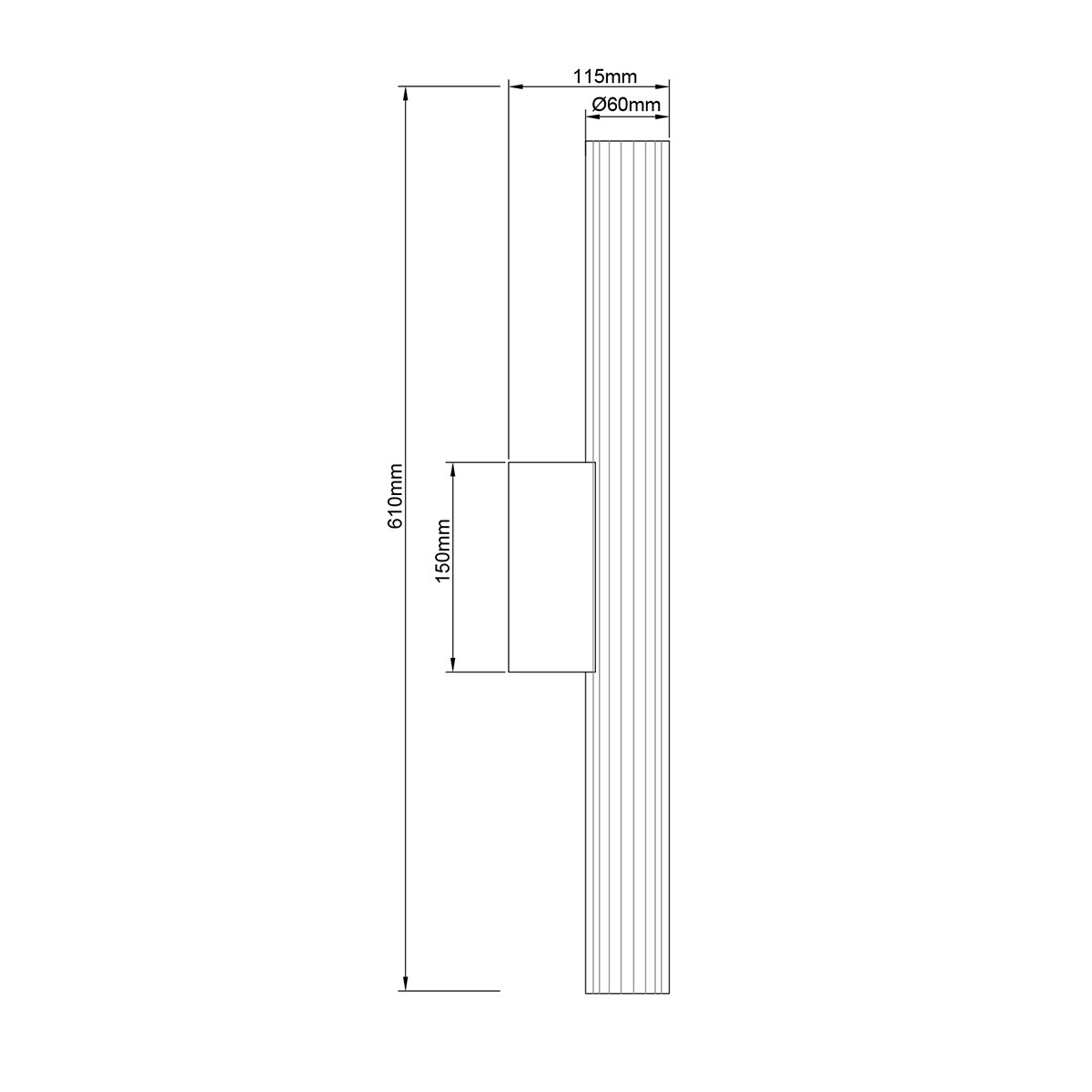 LINEA chrome 61 LP-0510/1W-61 CH