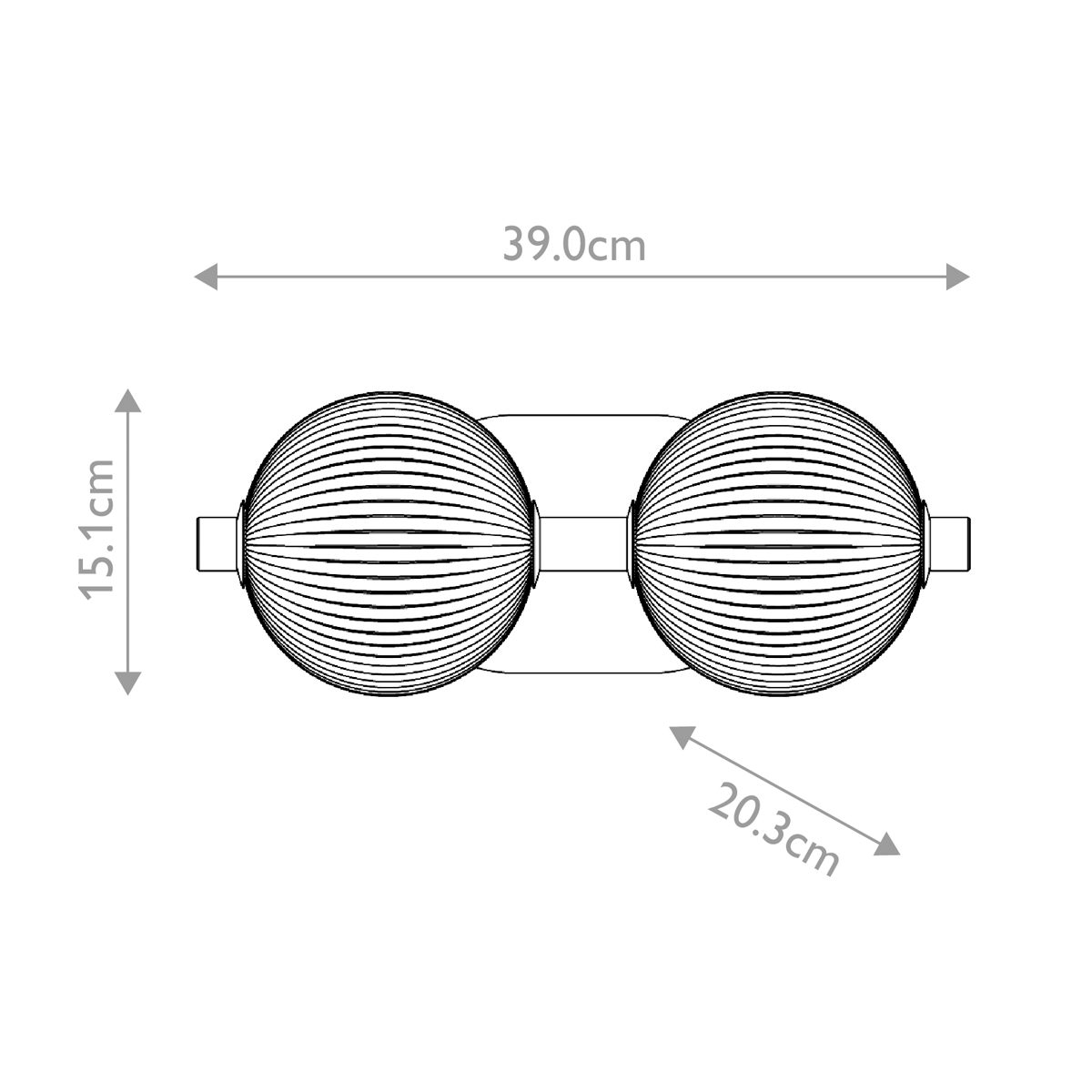 PALMAS nickel QN-PALMAS-2W-PN