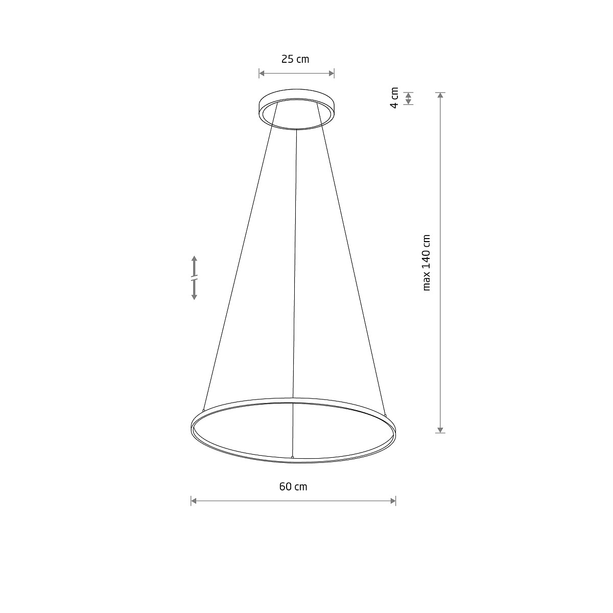 CIRCOLO LED white M 3000K 11604 Nowodvorski Lighting