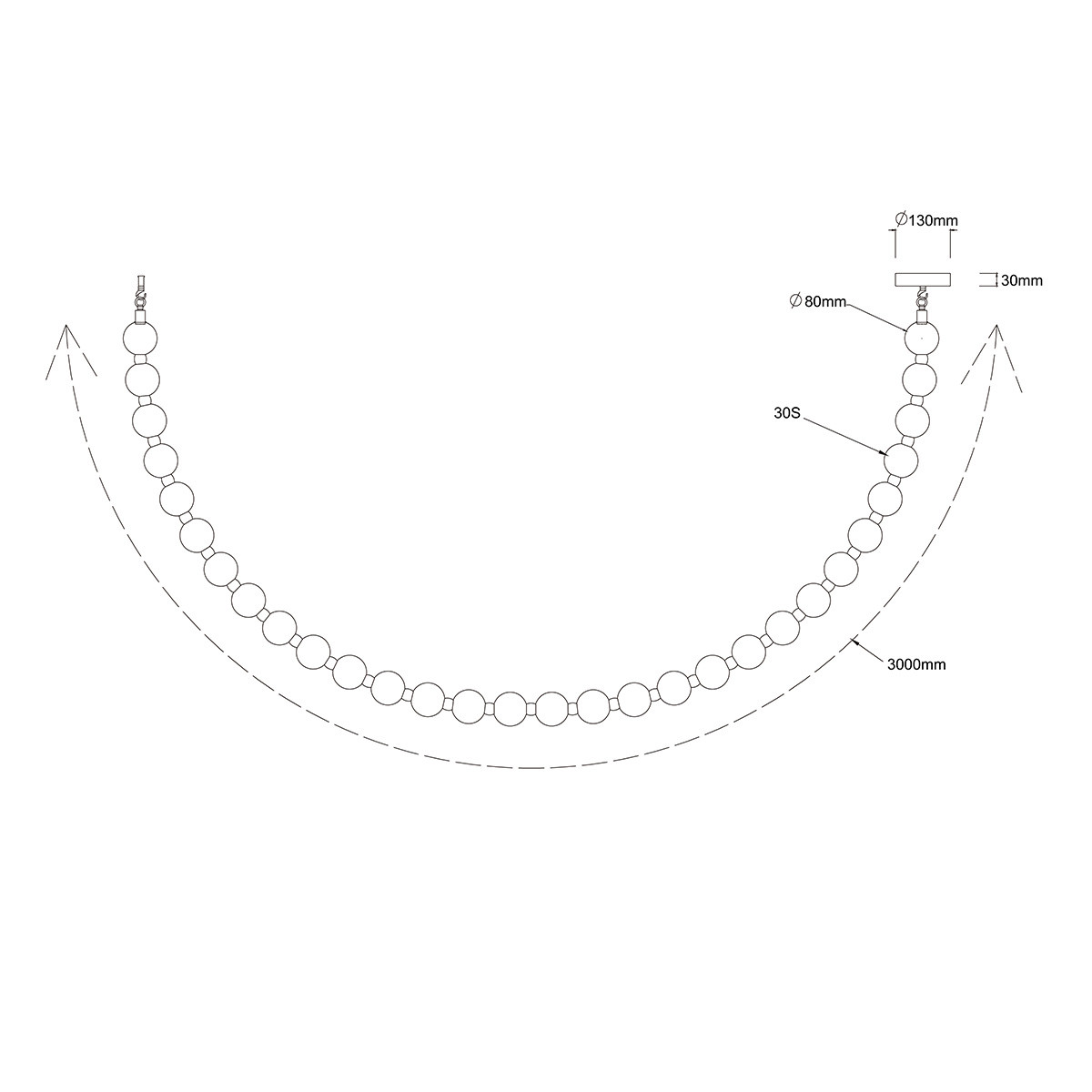 DORADO ROPE 3m LP-002/3M CCT