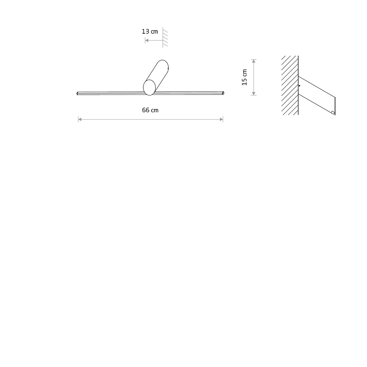 SLASH LED black 11431 Nowodvorski Lighting