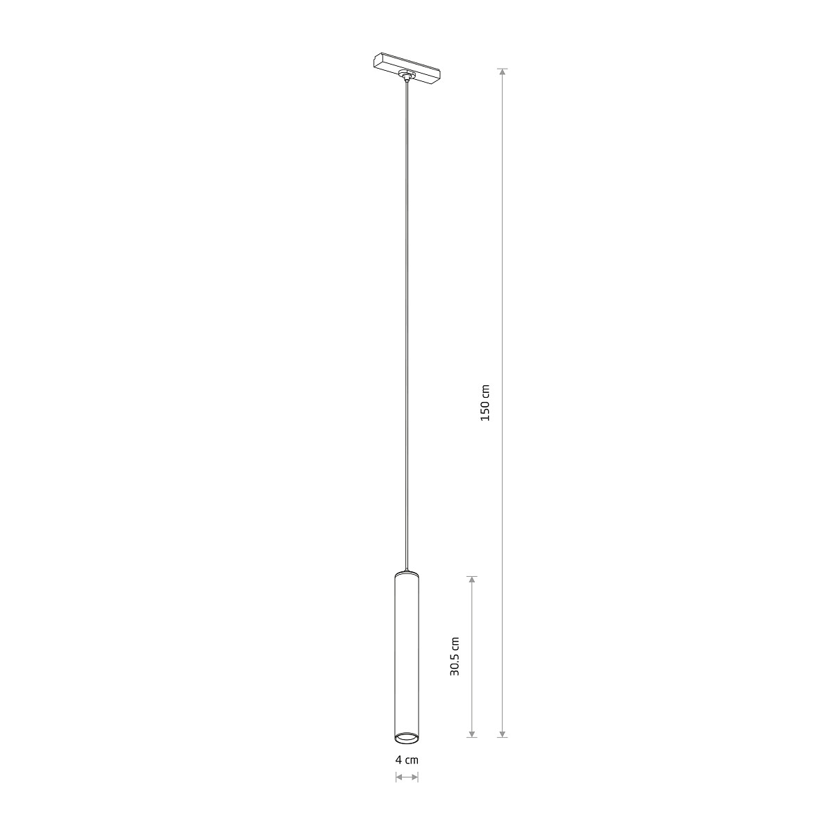 UT-LVM MINI ROLLER LED 10W black 3000K 11317 Nowodvorski Lighting