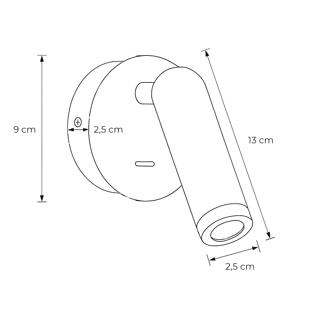 CARDA white WL-64834-1-WH Italux