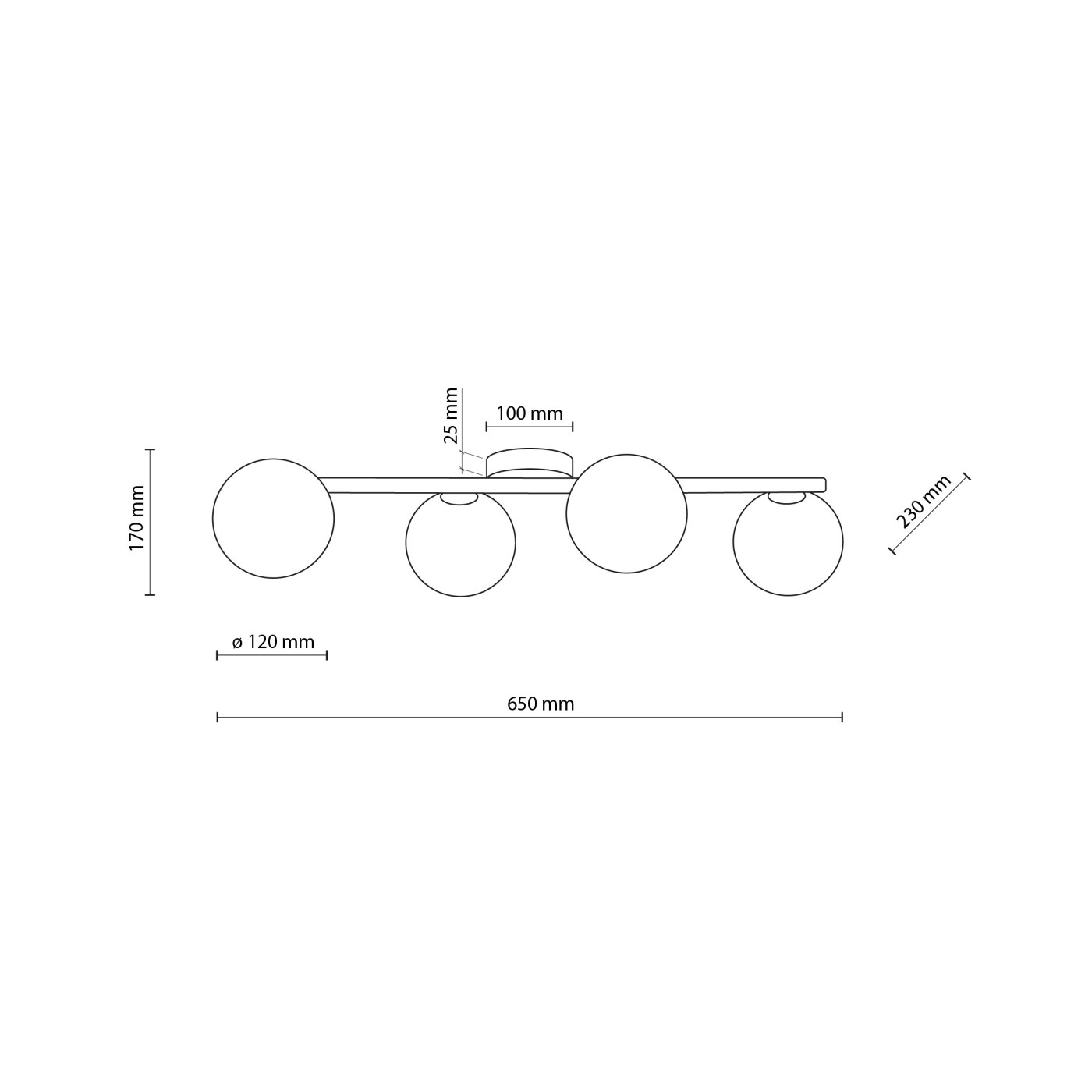 ESTERA wood orzech IV 10270 TK Lighting