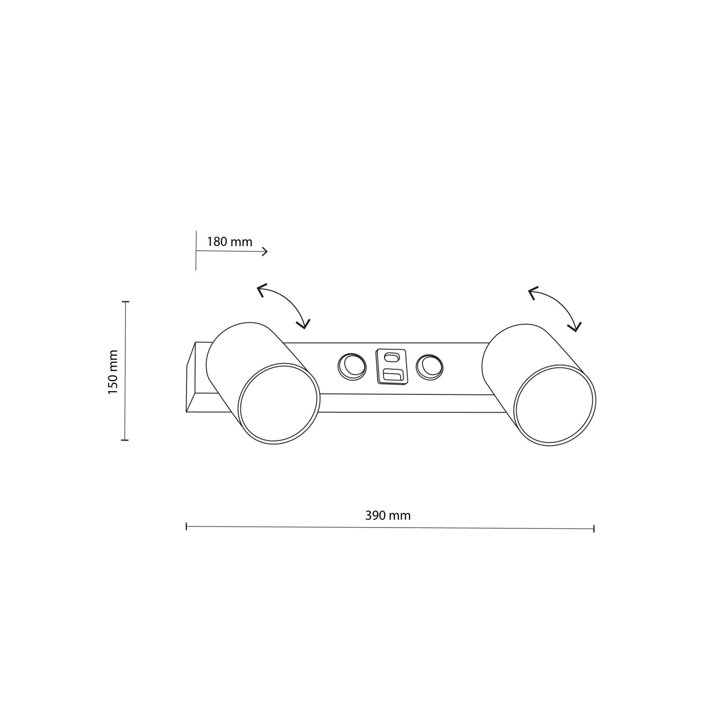 TOP white USB 10276 TK Lighting