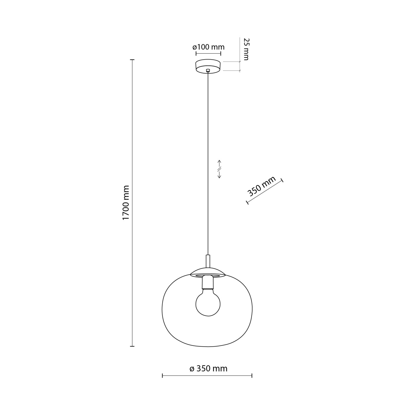 VIBE graphite 35 4972 TK Lighting