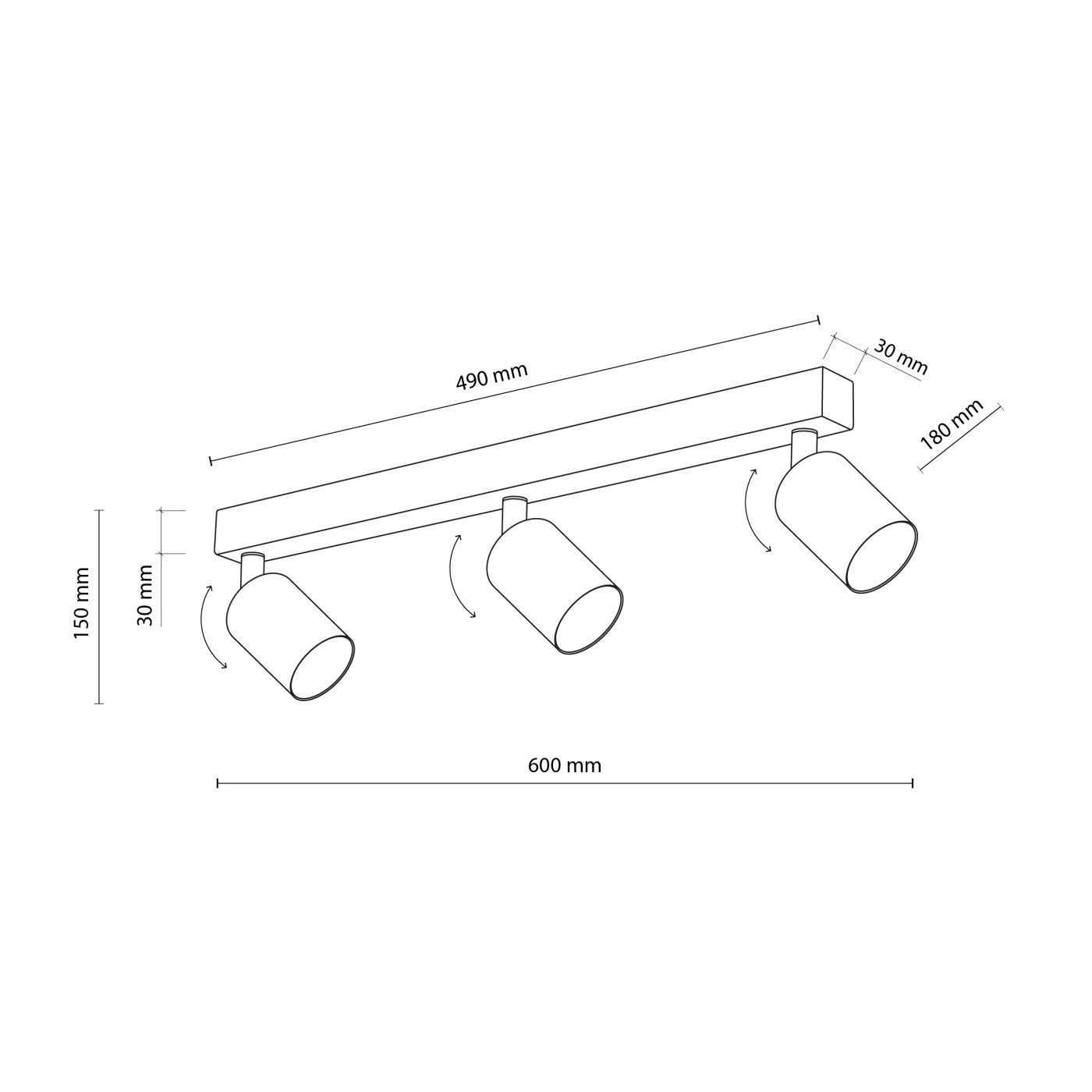 TOP brown III 6181 TK Lighting