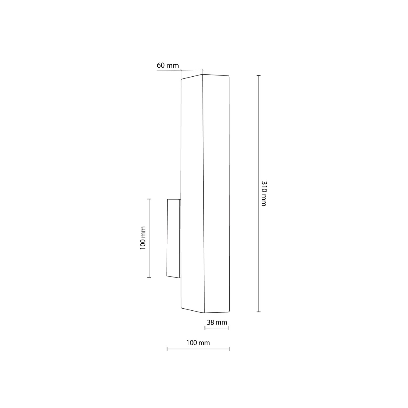 TEO LED orzech 6613 TK Lighting