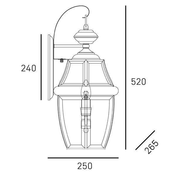 WHITLEY W02071AU Cosmo Light